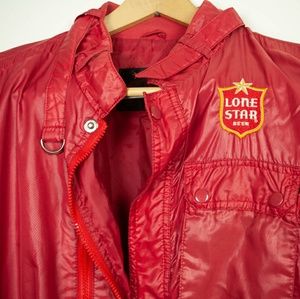 LoneStar Beer Bomber Jacket Size XL